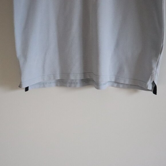 Hackett London Polo Embroidered-Logo XL Blue Slim Fit Cotton Pullover T-Shirt - Picture 8 of 10